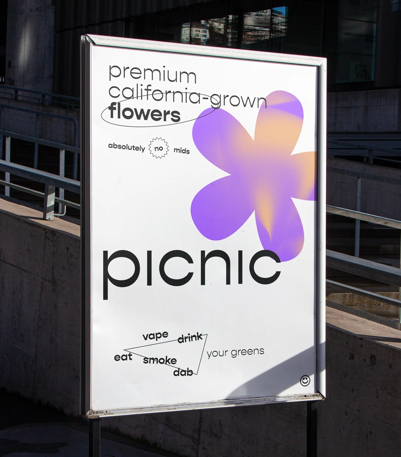 Picnic outdoor signage